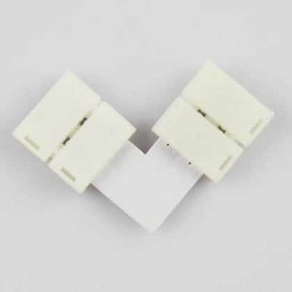 LED STRIP SNAPON 4P F-F 10MM 90 DEGREE RGB STRIP TO STRIP
