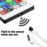 LED WIRELESS REMOTE CONTROLLER 44KEYS FOR RGB LED STRIPS