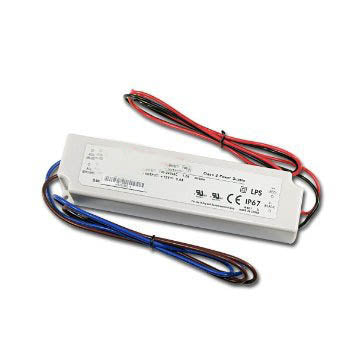 LED PSU 12VDC 5A 60W WATERPROOF IP:100-240VAC LED DRIVER