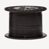 TEFLON WIRE STRANDED 18AWG 2500F BLK UNSHLD SILVER PLATED COPPER{