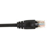 PATCH CORD CAT6 BLK 50FT SNAGLESS BOOT