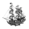 BLACK PEARL-BLACK VERSION {{METAL EARTH 2-SHEET MODEL KIT