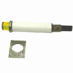 INDICATOR 12V LED 7MM YEL PRESS QTAB