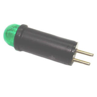 INDICATOR 5V 20MA 7MM GRN PRESS {{