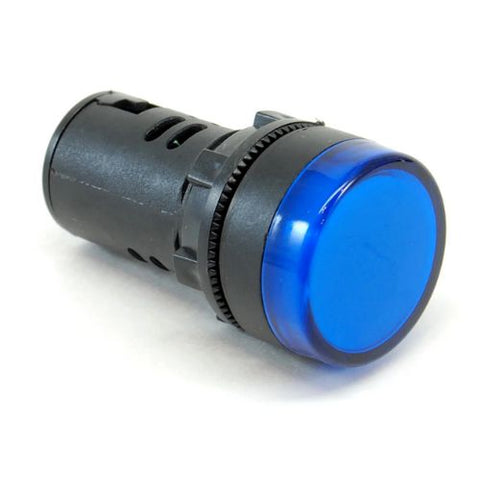 PILOT LIGHT LED 12V 20MA BLU 22MM SCREW TERMINALS