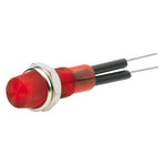 INDICATOR 12V LED 5MM RED CHMT