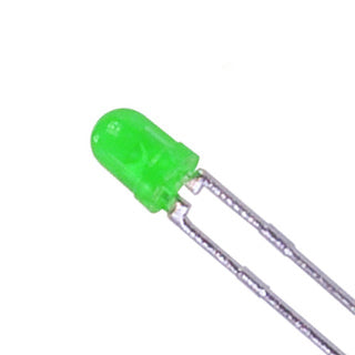 LED3 DIFF GREEN 200-400MCD 570NM