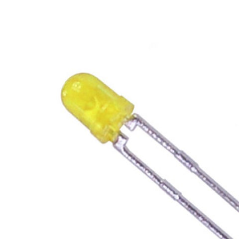 LED3 DIFF YEL 2V 5MA
