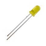 NTE3011 LED 5MM YELLOW DIFFUSED {{
