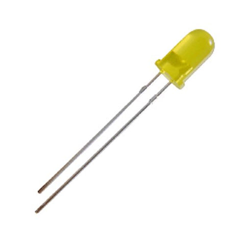 NTE3011 LED 5MM YELLOW DIFFUSED {{