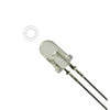 LED3 WATERCLEAR WHITE 1800MCD 2V 20MA