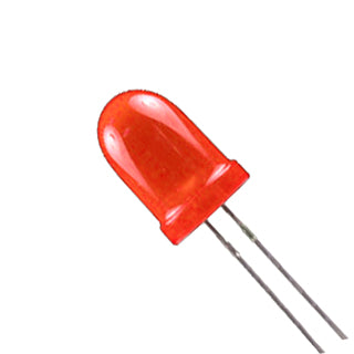 LED5 DIFF RED 600-1200MCD 630NM