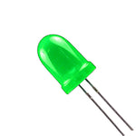 LED5 DIFF GREEN 400-800MCD 570MCD