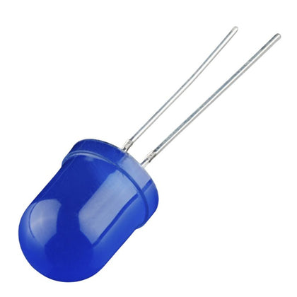 LED10 DIFF BLUE 3.2V 25MA 10000 MCD