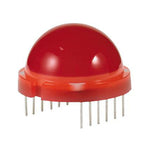 LED20 DIFF RED DOME 2V@20MA 12P