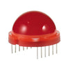 LED20 DIFF RED DOME 2V@20MA 12P