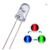 LED5 FLASHING WATERCLEAR RGB 3.15V 20MA