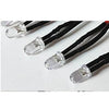 LED5 FLASHING CLR GRN 12V W/WIRE 20CM