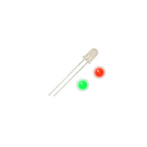 LED3 BICOL RED/GRN DIFF 2V 3PIN 10MA CA