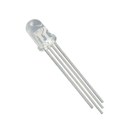 LED5 TRICOL RED/BLUE/GRN(RGB) 4P COMMON ANODE 2V TO 3.2V 20MA