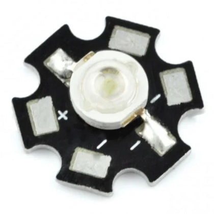 LED HIGH POWER GRN 3.8V 1W 350MA 530NM