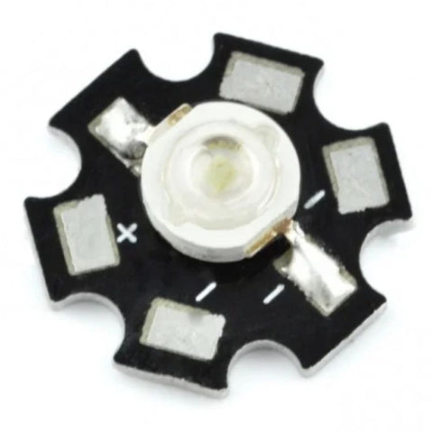 LED HIGH POWER ORANGE 2.57V 1W 350MA
