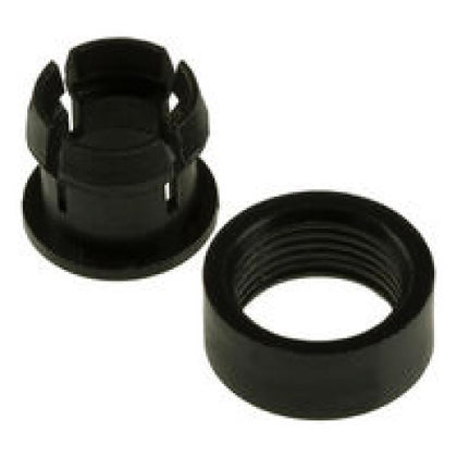 LED HOLDER 3MM PLAST BLK DIA:3.1MM(INN) 6.2MM(OUT)