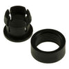 LED HOLDER 3MM PLAST BLK DIA:3.1MM(INN) 6.2MM(OUT)