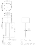 SENSOR AMBIENT LIGHT 0.1UA DARK CURRENT 3-24VDC