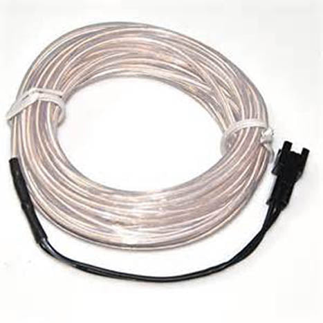 EL WIRE WHITE 2.3MM 3M 3V W/O INVERTER