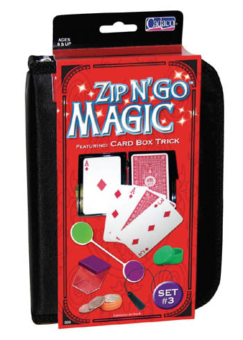 ZIP N GO MAGIC-CARD TRICK {{