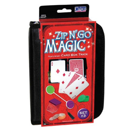 ZIP N GO MAGIC-CARD TRICK