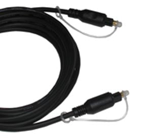 FIBER OPTIC AUDIO CABLE 25FT