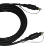 FIBER OPTIC AUDIO CABLE 25FT