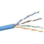 CABLE CAT6 FT4 SOL BLU 1000FT CMR UTP 4/23AWG