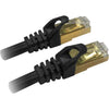PATCH CORD CAT5E BLK 3FT SHIELD SNAGLESS BOOT