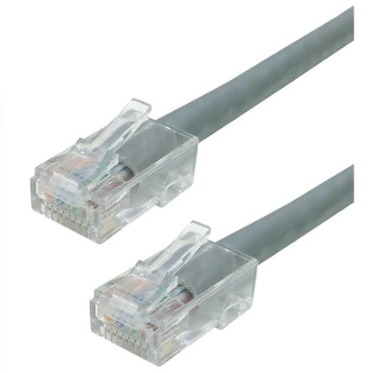 PATCH CORD CAT5E GRY 7FT NO BOOT