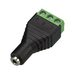 AUDIO JACK 2.5 STEREO TO 3P SCREW TERMINAL