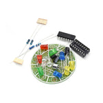 CD4017 COLORFUL VOICE CONTROL ROTATING LED LIGHT KIT