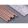 ROUND COPPER TUBES DIA:3/32IN LENGTH:12IN 3/32 X 0.014IN