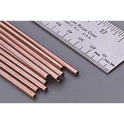 ROUND COPPER TUBE DIAMETER:5/32 LENGTH:12IN