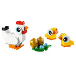 EASTER CHICKENS V39-CREATOR 61PCS/KIT