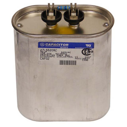 CAP AC MR 32UF 525V OVAL 3.54X4.05IN WITH RESISTOR