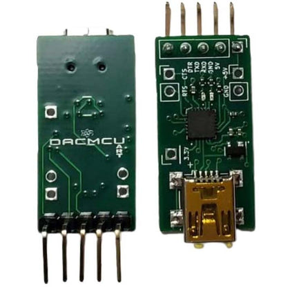 DACMCU UART USB TO SERIAL BREAK OUT BOARD