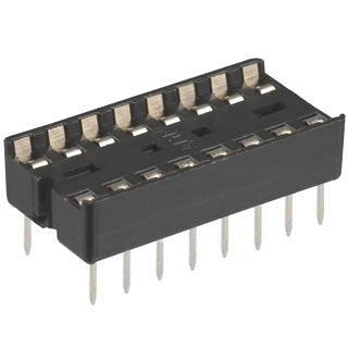 IC SOCKET DW 16 TIN 7.62MM LP