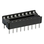 IC SOCKET DW 18 TIN 7.62MM ST {{