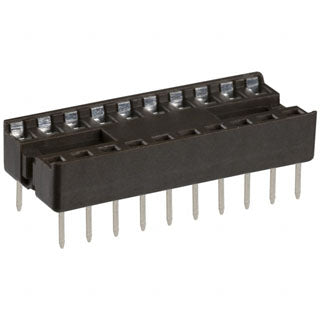 IC SOCKET DW 20 TIN 7.62MM {{