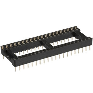 IC SOCKET DW 40 TIN 15.24MM LP {{