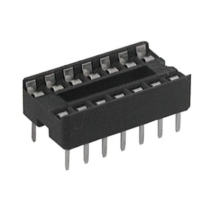 IC SOCKET DW 14 7.62MM TIN