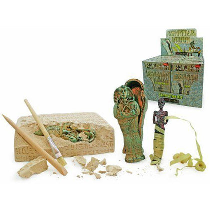 EGYPTIAN MUMMY DIG KITS